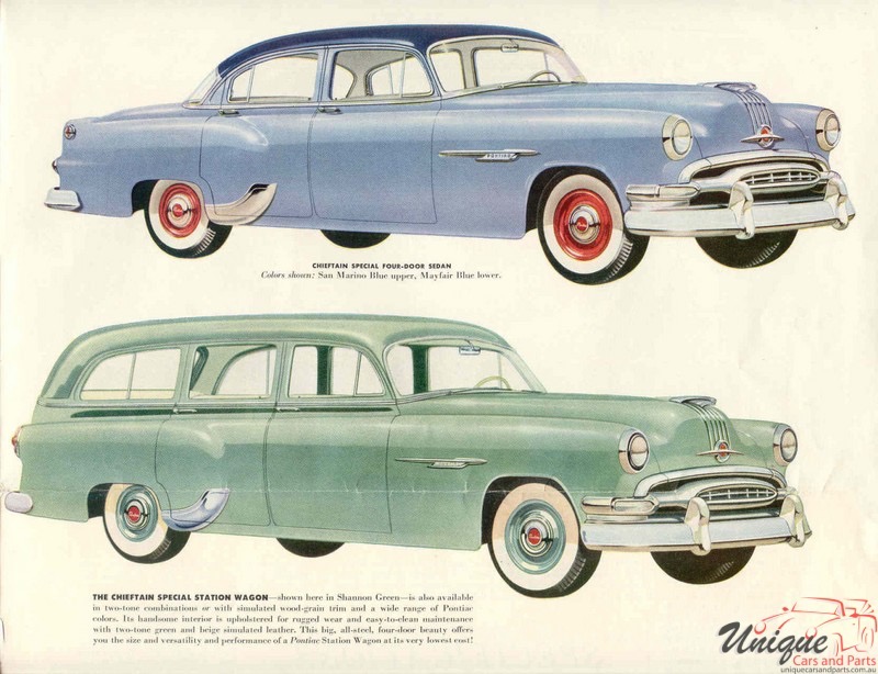 1954 Pontiac Brochure Page 13